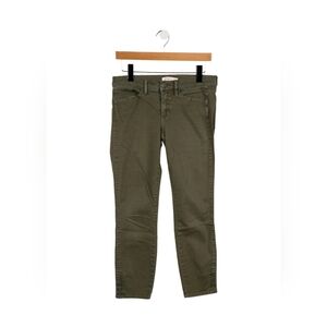 Tory Burch Skinny Leg Jeans Green Size 27